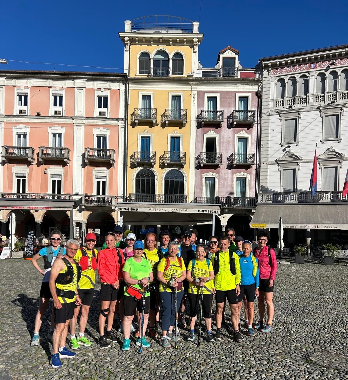 Trainingswochenende in Locarno, 25.-27. April 